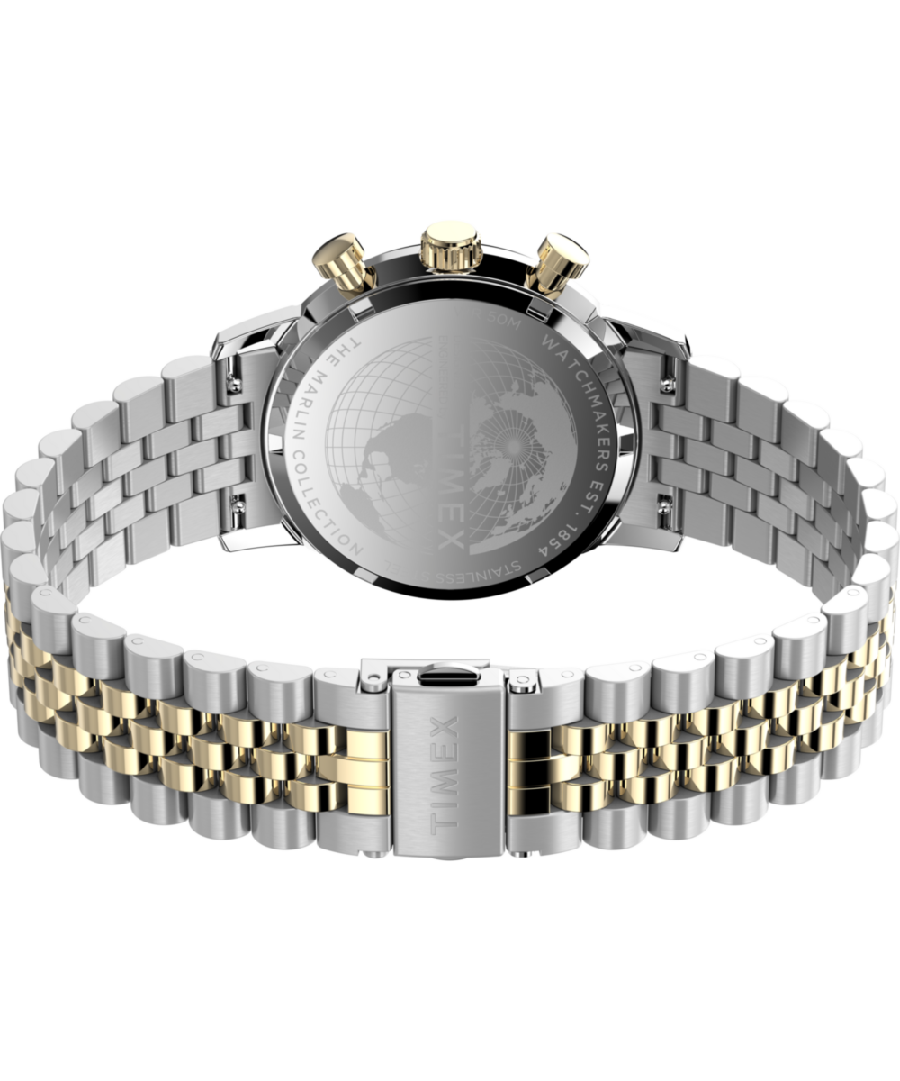 Marlin® Chronograph Tachymeter 40mm Stainless Steel Bracelet Watch
