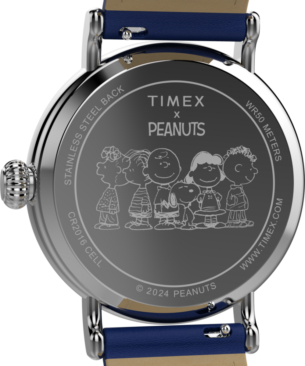 Timex Standard x Peanuts Pumpkin Patch 40mm Leather Strap Watch