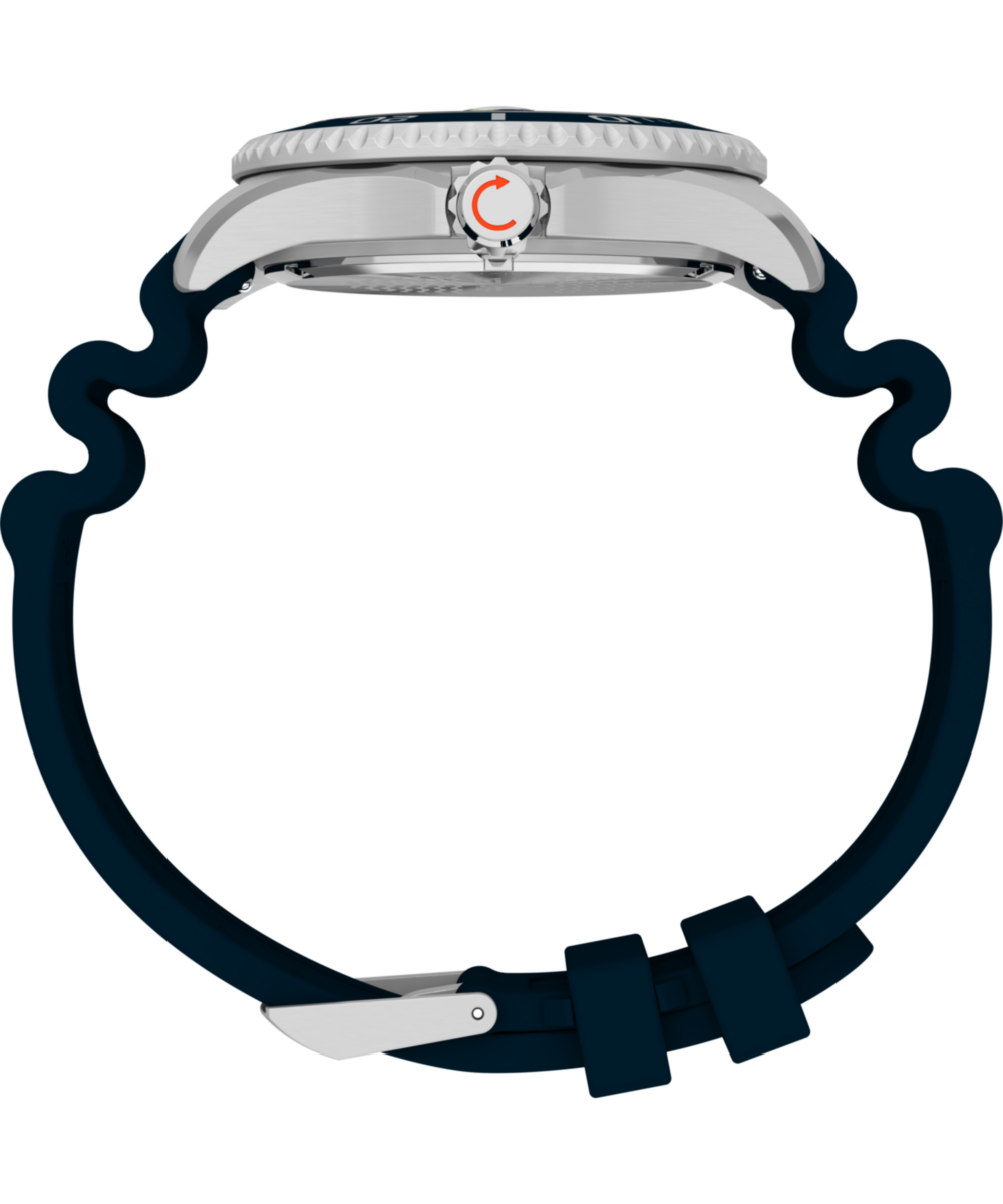 Deepwater Meridian 200 44mm Synthetic Rubber Strap Watch