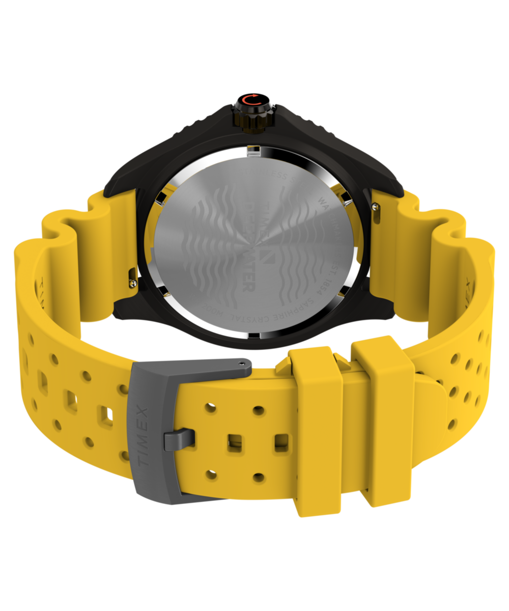 Deepwater Meridian 200 44mm Synthetic Rubber Strap Watch