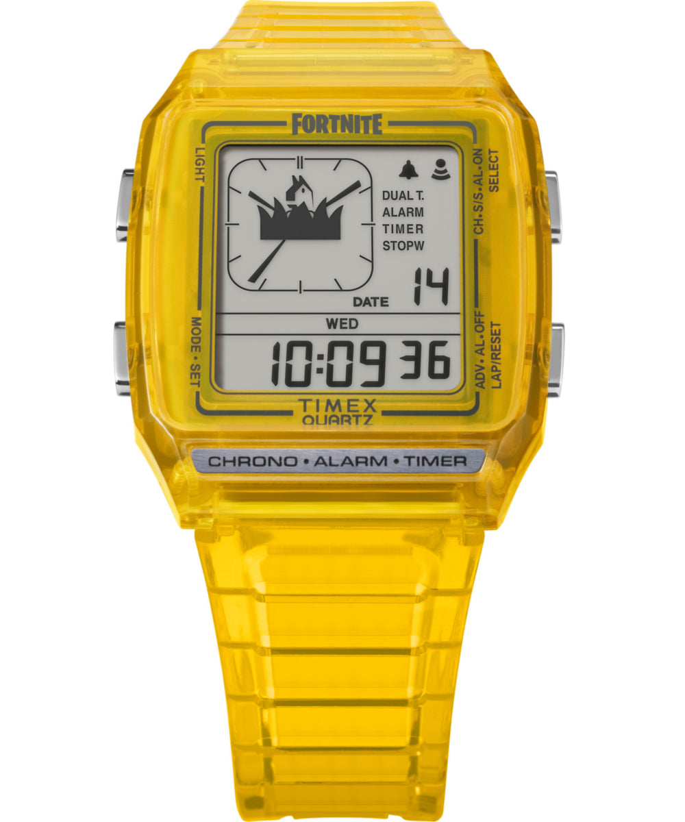 Q Timex LCA x Fortnite® 35mm Resin Strap Watch