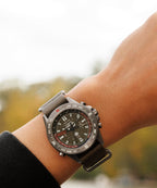Expedition Tide-Temp-Compass 43mm Fabric Strap Watch